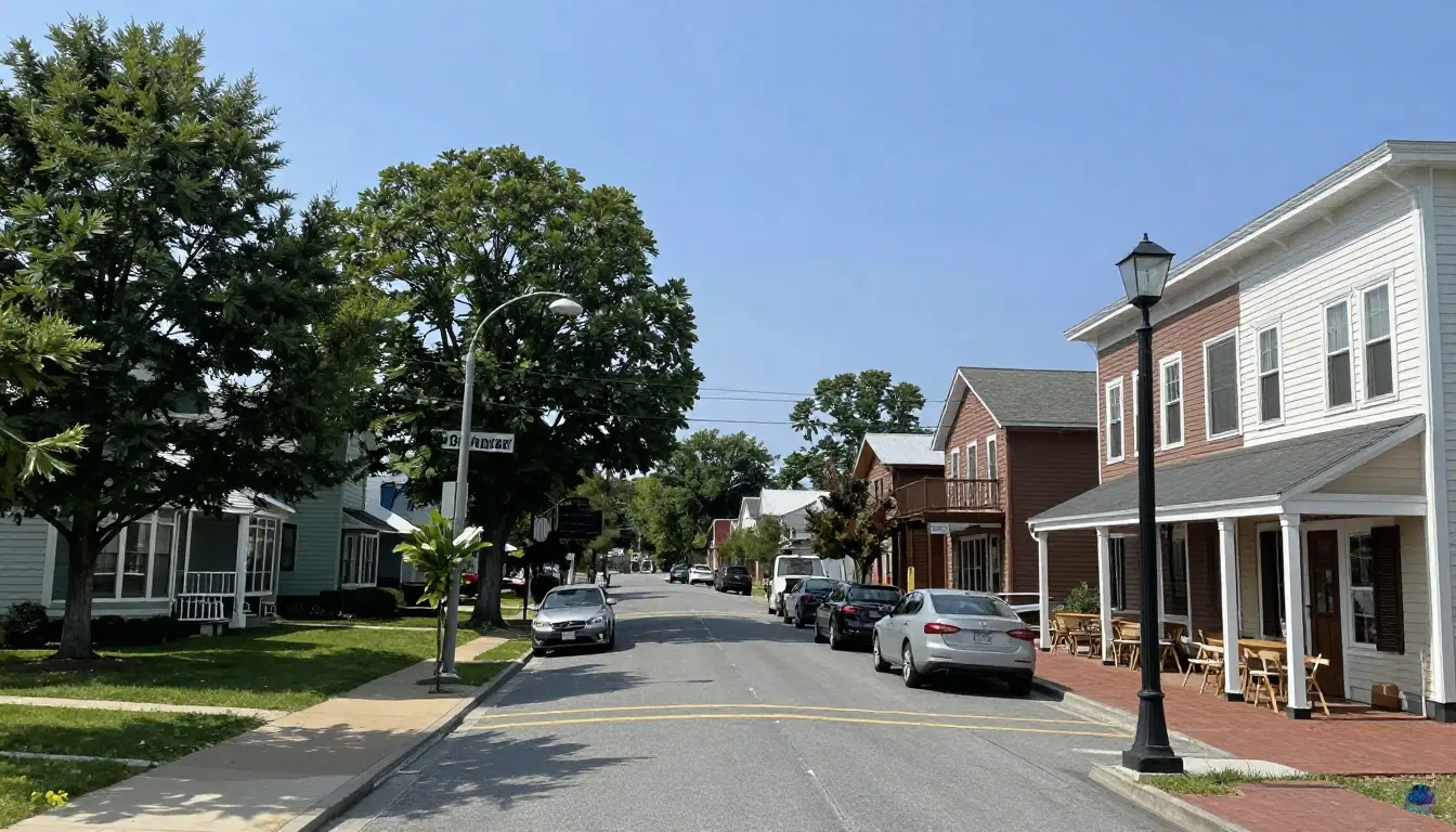 Bennington CDP skyline