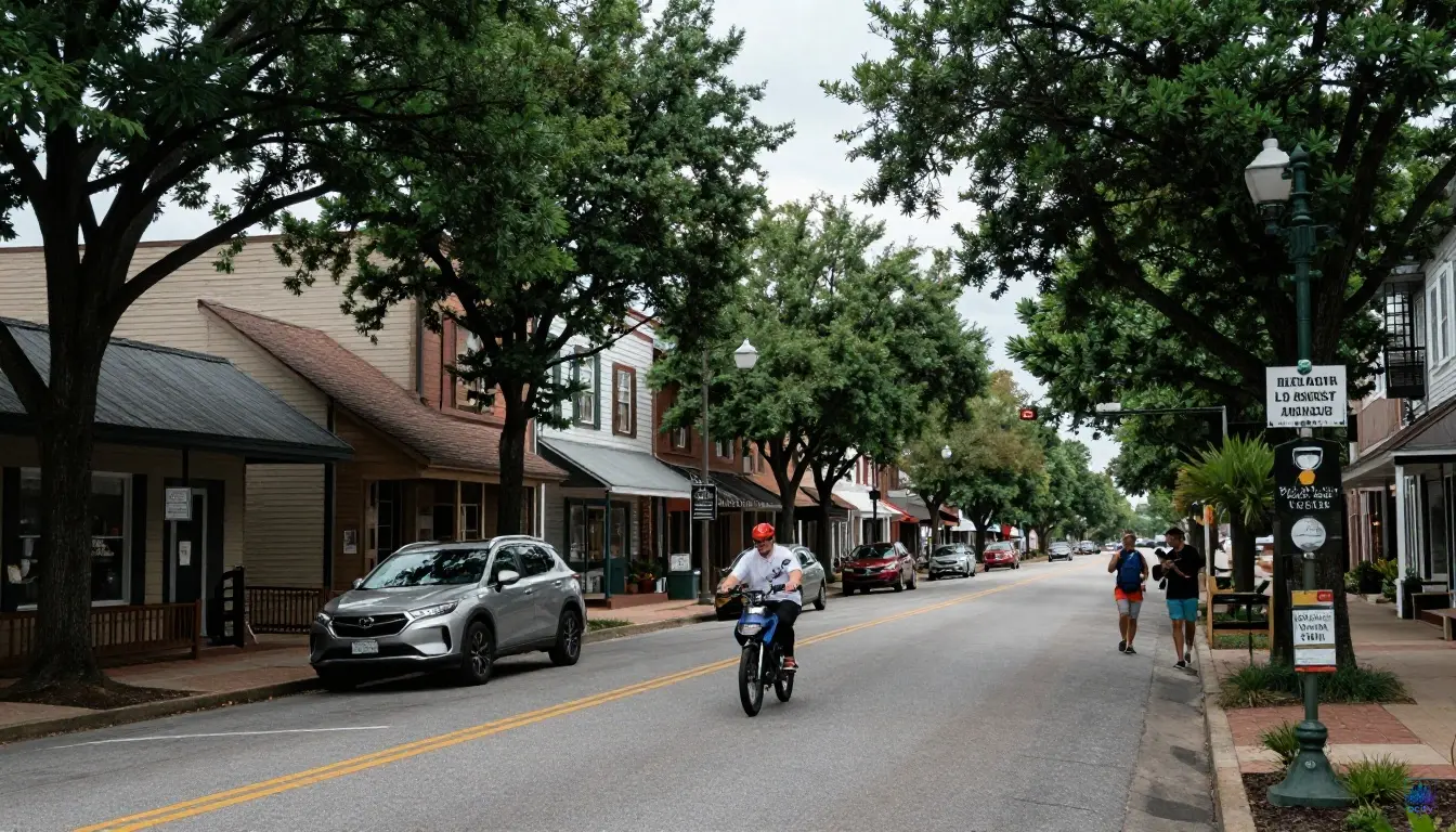 Brookside CDP skyline