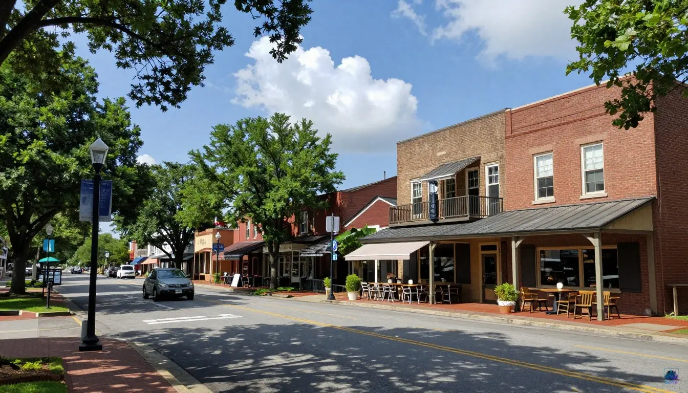 Fayetteville skyline