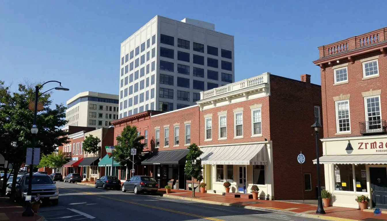 Gaithersburg skyline