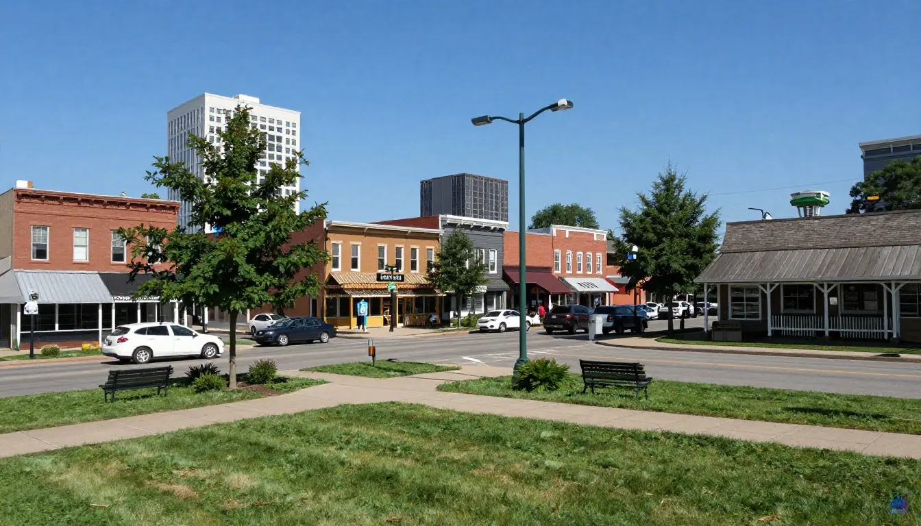 Grand Island skyline