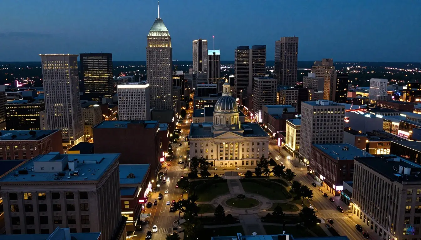 Indianapolis skyline