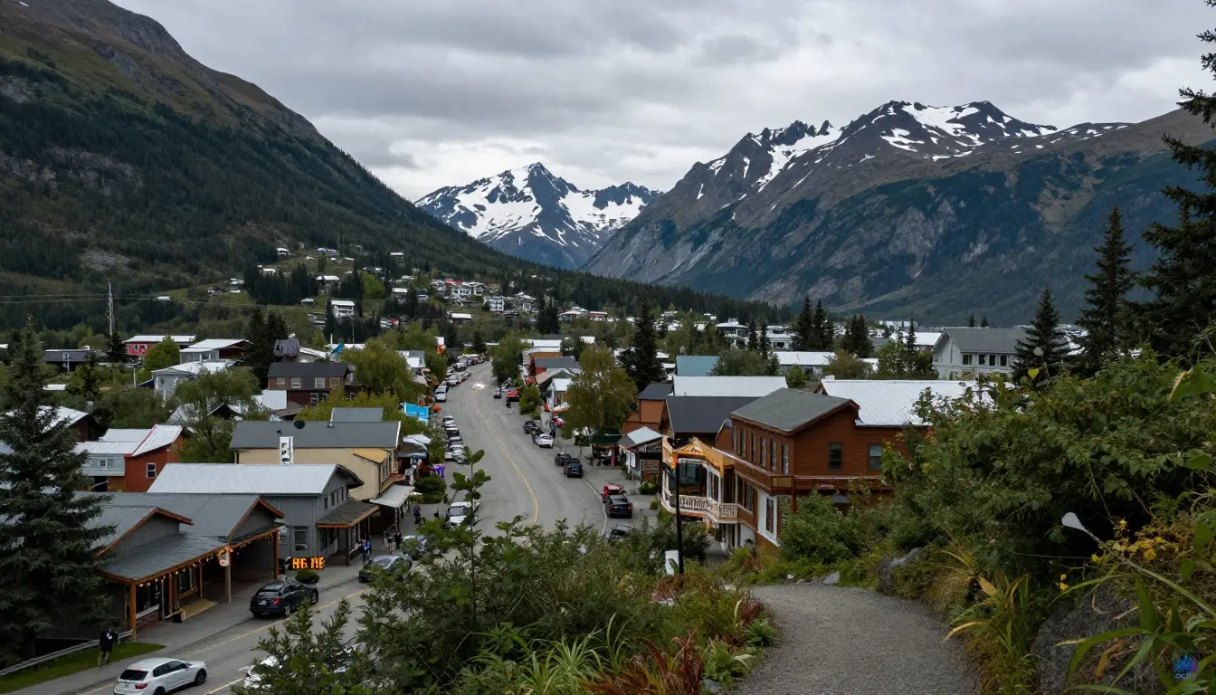 Juneau city and skyline