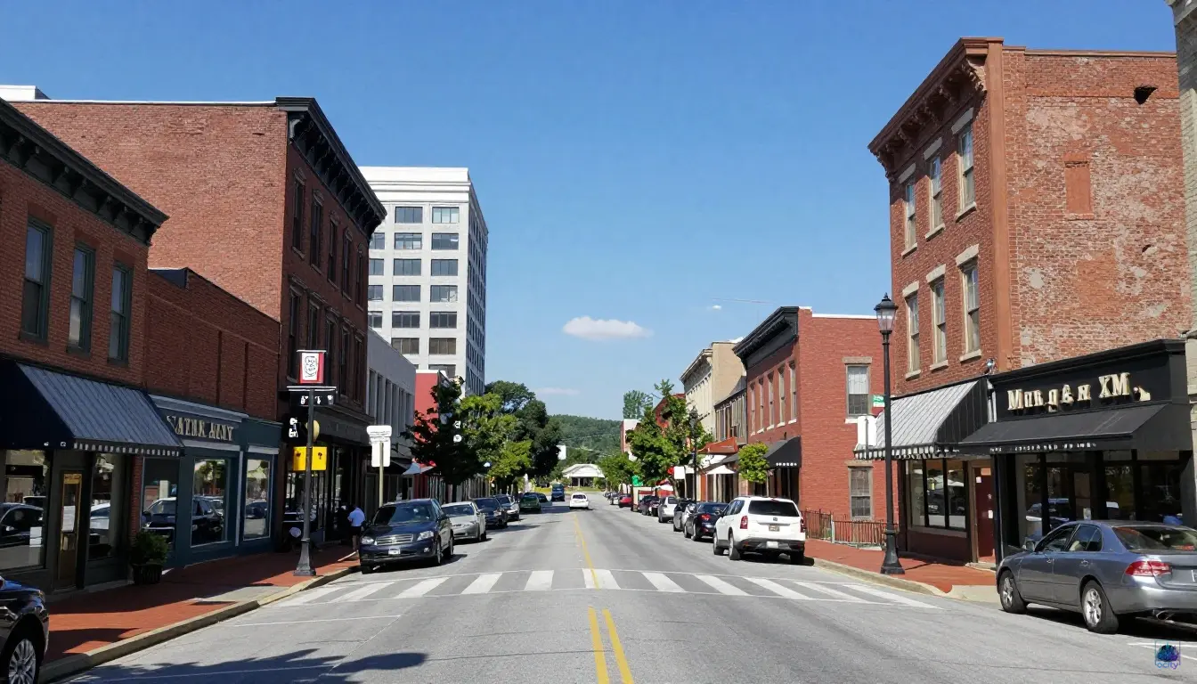 Martinsburg skyline