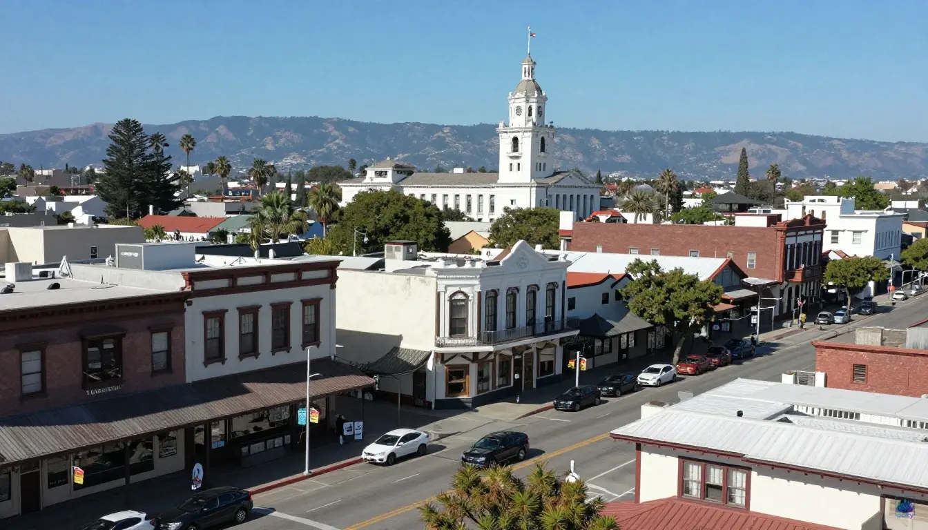San Buenaventura (Ventura) skyline
